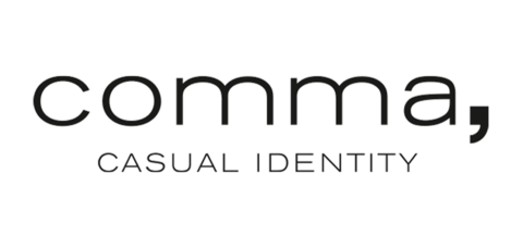 comma - casual identity