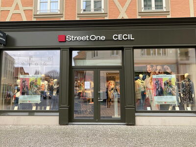 Ladenfront von Street One Cecil.